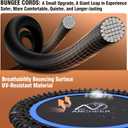 ANCHEER 40" Bungee Rebounder Trampoline with Adjustable Handle, 400LBS