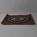 Evil Eye Welcome Mat Outdoor | (16 X 28) Eco Friendly Doormats for Front Door Outdoors | Welcome Matt or Evil Eyes Doormat for Spring Porch Decor | Durable & Anti Slip Coir Door Mats