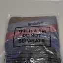 6 Pcs Adult Leakproof Incontinence Underwear for Women Men Pull on Cover Pant Washable Underpants Reusable Plastic Diaper Covers for Disabled, Elderly, Postpartum (Multicolored,Medium)