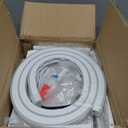 Waipfaru Corner Shelf, 5 Tier Bookshelf with LED Light, Corner Shelf Wall Mounted, Floating Shelves for Wall, Display Stand for Bedroom, Living Room, Bathroom, Home, Office, White