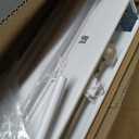 MR.DANCE 2" Cordless Faux Wood Blinds for Indoor Windows, Easy to Install, 25"W x 48"H