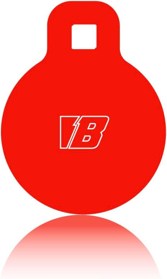 Bash Target Supply AR500/AR550 Laser Cut Steel Plate, Round or Silhouette Shooting for Handgun, Rifle, Shotgun, 5/16" or 3/8" or 1/2" Thick, Gong or Static Mount