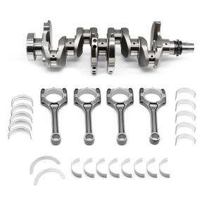 Engine Crankshaft & Con Rods & Bearing Set Compatible with Soul Rio Accent 1.6L 2012-2017 231102B610 235102B010