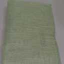 120 Inches Extra Long Curtain Panels Back Tab Flax Linen Rustic Sage Green Semi Sheer Curtains for Bedroom Privacy Add, 10 FT Drapes for Large Windows Patio Sliding Door, Size: 52"W x 120"L (Pack of 2)