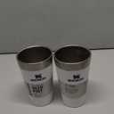 STANLEY Adventure Stacking Beer Pint Glass 16oz | Stackable Drinking Cup for Cold Beverages | Dishwasher Safe | Insulated Stainless Steel Tumbler | BPA-Free | Polar Pack Of 2