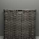 Laundry Hamper with Lid Laundry Basket with Lid 19.0 Gal (72 L) Round Laundry Basket Handwoven Rattan Basket with Lid Removable Bag 2 Mesh Bags Handles for Living Room Bathroom Gray