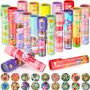 20 Pcs Classic Kaleidoscopes Educational Toys for Party Favors Fun Kaleidoscope Toy for Stock Stuffers Bag Fillers Birthday Party School Classroom Prizes, Random Colors (Cute Style)