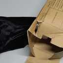 BKSAI Under Door Draft Stopper, 28-32in, Black