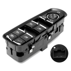 Master Power Window Switch fits Cayenne Panamera Macan 2011-2016, Driver Side Master Power Window Switch Panel, Replaces 7PP959858MDML
