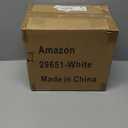 CraftGenes Craft Organizers and Storage, 10QT 4-Layer Durable Sewing Organizer for Sewing Supplies with 2 Removable Trays, DIY Kit Container for Seasonal Decor, Tool, Scrapbook and Art Supplies (White)