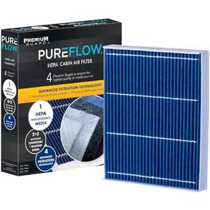 PureFlow HEPA Cabin Air Filter PC8214HX|Fits 2022-21 Ford F-600 Super Duty