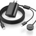 2 in 1 Samsung Watch Charger, 25W USB C Galaxy Phone Charger with 6ft Magnetic Cable Compatible with Galaxy Watch 8/7/Ultra/6/6 Classic/5/5Pro/4/4 Classic/3/Active2/1/S24/S23/S22/21/20