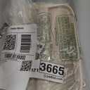 Large Clear Makeup Bag Big Cosmetic Bags Waterproof Toiletry Orangizer with Handle Transparent Toiletries Case Travel Pouch for Women Girls Daily Beauty Purse Essentials Skincare Bag Off White