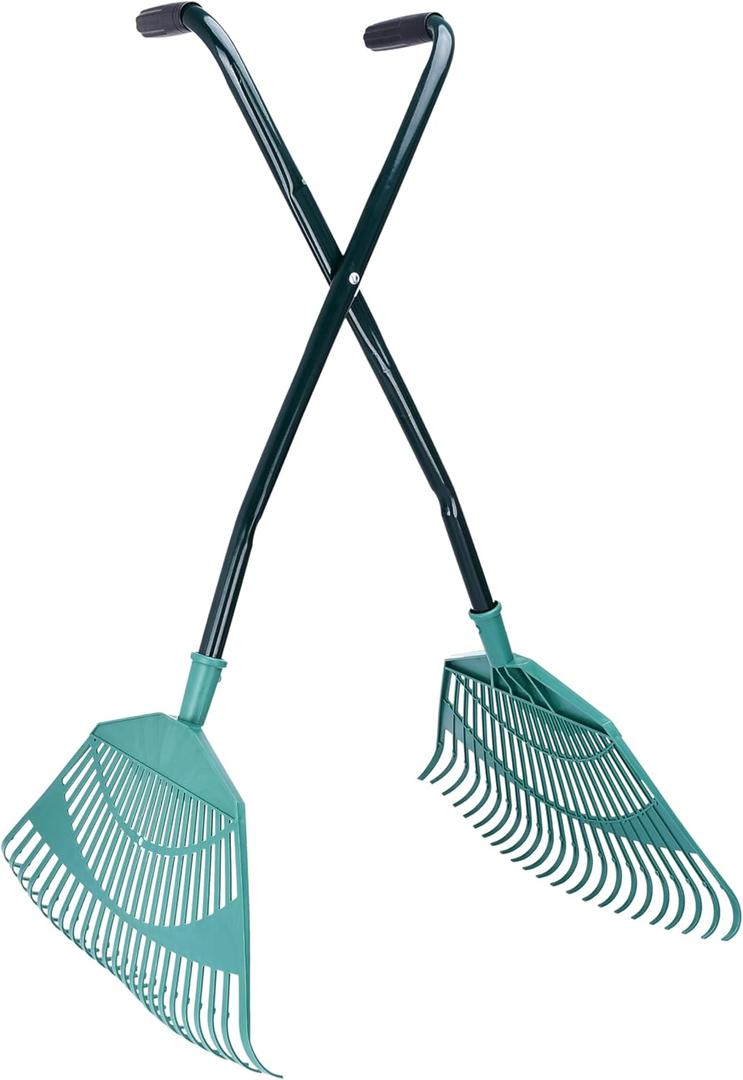 2wayz | Garden Leaf Grabber - Leaf Picker Removal Tools - Garden Leaf Scoops - Leaves Collector with Curved Claws - Strong Steel Handles - Lawn Rake Tool - 35'' x 20'' (Green) 2wayz | Garden Leaf Grabber - Leaf Picker Removal Tools - Garden Leaf Scoops - Leaves Collector with Curved Claws - Strong Steel Handles - Lawn Rake Tool - 35'' x 20'' (Green)