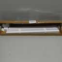 No Drill Cordless Vinyl Mini Blinds,White,19.5" W x 48" H | 1",No Tools,Horizontal Window Blinds,Light Filtering,Indoor Windows