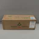 National Tree Company 9 ft Pre-Lit Wintry Pine Flocked Artificial Christmas Garland, Christmas Decoration with Pinecones, Red Berries, 100 Clear Lights, 184 Tips, Green