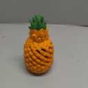 Pineapple Dog Toys for Large Dogs Puppy, Dog Chew Toys for Small Medium Dogs to Keep Them Busy, Interactive Dog Toys Tough Dog Puzzle Toys Treat Dispensing Durable Dog Dental Chew (Large 6.3IN)