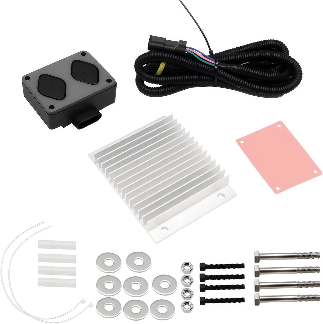 Fuel Pump Driver Module PMD Relocation Kit Compatible with Suburban Tahoe Blazer Express 6.5L V8 Diesel Engines 1994-2002 12562836 19209057