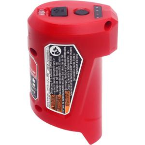 Lasica Compatible with Mil-Waukee M-12 Battery Charger and Portable Power Source Adapter 48-59-1201, 49-24-2310 Compatible with Mil-Waukee M-12 12V Heated Jacket Battery (USB Charger Adapter-ONLY)