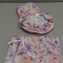 LYCY Womens Pajama Sets Floral Print, Long Sleeve Button Down Pajamas Set for Women Soft Sleepwear Pjs 2 piece Loungewear (Small, Purple Floral-pink)