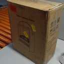 RealSmart Small Electric Fireplace 1500W Space Portable Heater for Indoor Use 4 Adjustable Modes Ceramic Mini Fireplace 3D Realistic Flame Overheating Safety Protection