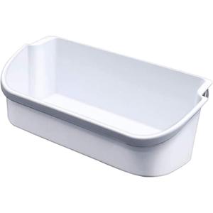 Upgrade 240356401 Refrigerator Door Bin Shelf Replace, Length 15.38", Compatible Frigidaire and Electrolux Side Bin, Top 2 Shelves on Refrigerator Side, Replace 240356402,240356409,240356406