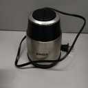 GANIZA Food Processors, Electric Food Chopper with Meat Grinder & Vegetable Chopper - 2 Bowls (8 Cup+8 Cup) with Powerful 450W Copper Motor - Includes 2 Sets of Bi-Level Blades for Fruits/Meat/Nuts (Black)