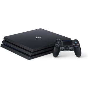 Sony PlayStation 4 Pro w/ Accessories, 1TB HDD, CUH-7215B - Jet Black