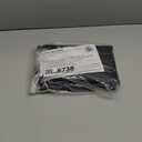 Golener Silicone Large Dish Drying Mat - 28" x 20" Stove Top Protector for Electric Stove, Food Grade, Foldable, Easy Clean, Heat-Resistant Mat for Glass Cooktop, Black