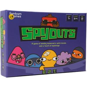 SpyOuts Card Game - Quick, Fun Family Friendly Game - Ages 7 and Up