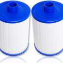 PWW50P3 Filter for Compatible with Pleatco Spa Hot Tub, PWW50P3 (1 1/2" Coarse Thread) Spa Filter Compatible with Unicel 6CH-940 Filbur FC-0359 Waterways 817-0050 Front Access Skimmer Aber Hot Tubs