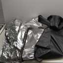 Waterproof Shelf Cover,Outdoor 600D Heavy Duty Dustproof Storage Shelves Cover,48''x18''x82'' Shelf Covers for Wire Shelving with Zippers,Storage Rack Covers with Clear Front (Black)