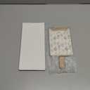 GAEKEAO Small Wallets for Women RFID Blocking Leather Bifold Zipper Pocket Wallet Credit Card Holder with ID Window (Type 2 Kahki&White)