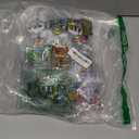 Aliceset Hero Clear Favor Bags with Handles Hero Party PVC Treat Plastic Gift Bags for Birthday Party Rewards Supplies, 8 x 8 x 3.15 Inch