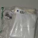 Dust Barrier Plastic Zipper Door Dust Protection Kit, Construction Door Cover with Zipper for Kitchen, Bathroom, Hallway Remodel, Fit Standard Doorway 4'W x 7.5'H (4' x 7.5')