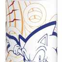 THERMOS FUNTAINER 16 Ounce Stainless Steel Vacuum Insulated Bottle with Wide Spout Lid, Sonic
