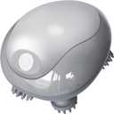 Cotsoco Electric Pet Massager for Cats and Dogs Care with 8 Massage Heads, Handheld Cordless Head Scratcher Scalp Massager for Hair Growth, Deep Clean and Stress Relax, Gifts for Women, Men,Pets (Silver)