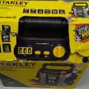 Stanley J309 Portable Power Station Jump Starter 600 Peak Amp Battery Booster, 3.1A USB Ports, Battery Clamps (Apple)