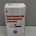 Tool Daily Foam Cannon with Dual Connector Accessory, 1/4 Inch Quick Connector, 5 Pressure Washer Nozzle Tips, 1 Liter