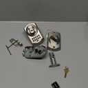 Schlage BE365 V CAM 619 Camelot Keypad Deadbolt, Electronic Keyless Entry Lock, Satin Nickel