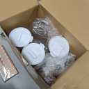 74 Pcs Mimosa Bar Supplies 34 oz Plastic Carafe with Lids Drink Juice Carafe with Champagne Flutes Plastic Water Pitcher for Mimosa Bar with Wooden Chalkboard Tags Straws(Rose Gold Rim, Clear)