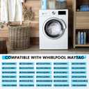 W11675852 W11328381 Dryer Washer Control Knob Compatible With Whirlpool Maytag Washer Dryer Timer Control Knob, Replace for 4980008, AP7215386, PS17216137