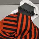 Cosrea Pirate Costume Adult Women Renaissance Shirt Bandana Corset Waist Belt Eye Patch Halloween Pirate Queen Outfit (Medium, White)