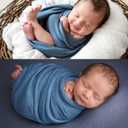 Newborn Photography Props Swaddle Newborn Wraps for Baby Boys Girls Infant Baby Photo Props Shoot Stretch Blanket (70inch *19.7inch)