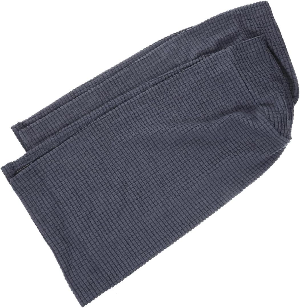 SUPVOX Universal Elastic Sofa Armrest Cover Stretchy Plush Protective Armrest Towel for Home Office Couch Non-Slip Soft Slipcover 3.9X6.63X3.9 Inches