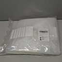 HOUYEE 32 Pack Clear Binder Pocket, 11 Holes Heavy-Duty Plastic Binder Pouch with Snap Closure for 2/3/4 Ring Binder, Clear Binder Folders for School Office, 8 Mil,100 Sheet Capacity, Letter Size