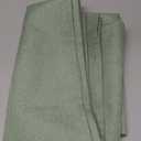 Faux Linen Tablecloths for Rectangle Tables, Burlap Textured Table Cloths Washable Farmhouse Table Cover Water Resistant for Dining, Wedding, Outdoor(Sage Green, 52"70")