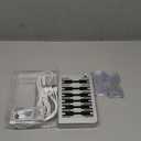 Charging Station for Multiple Devices, 6 Ports Multi-Devices USB Charger Fast Cell Phone Charging Station for iPhone, iPad Tablet (Silver, 6 Mixed Cables Included)