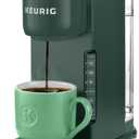 Keurig K-Express Single Serve K-Cup Pod Coffee Maker, 3 Brew Sizes, Strong Button Feature, 42oz Removable Reservoir, Evergreen