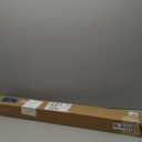 Joydeco No Drill Zebra Blinds for Windows, Cordless Day & Night Dual Sheer Roller Shades, Easy Installation, Free-Stop Lift System, Light Filtering Privacy Blinds for Home (Black,35" W x 75" H)